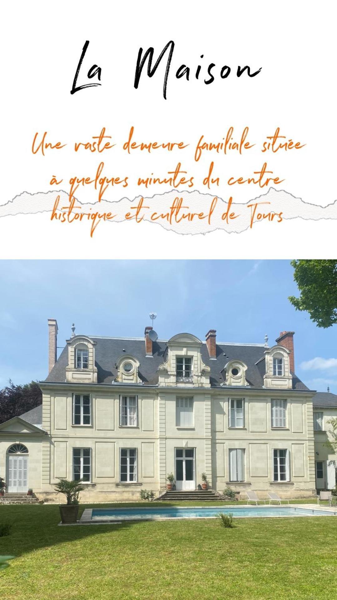 La Grande Carree Bed & Breakfast Saint-Cyr-sur-Loire Luaran gambar